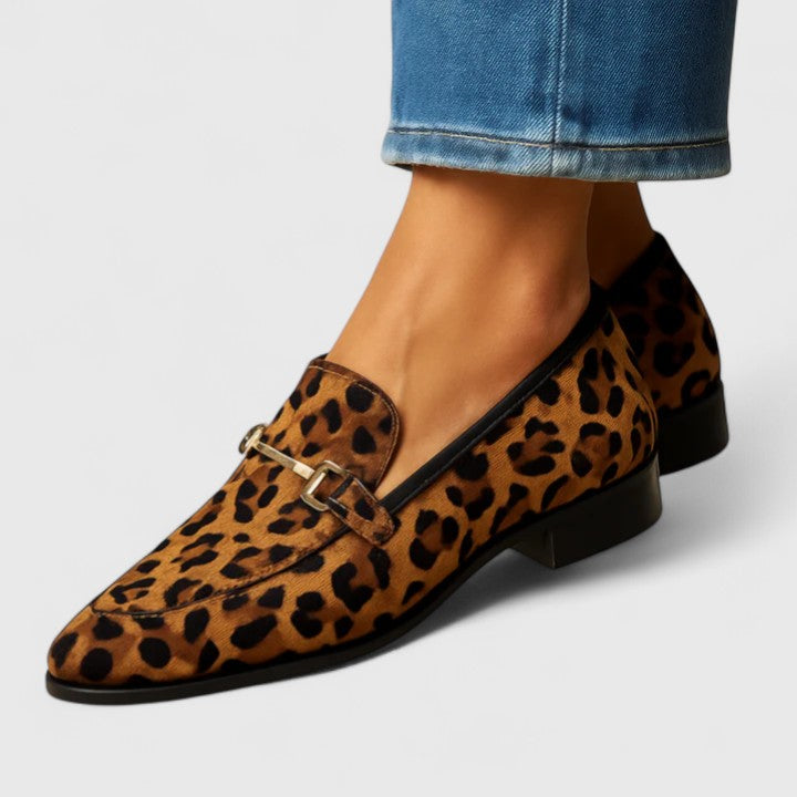 Women's Soft Loafers Leather Comfortable - VibreMode