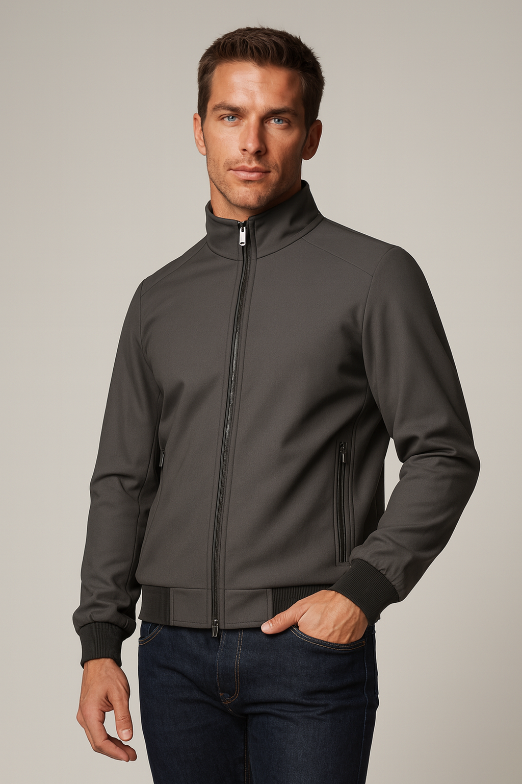 Men's Fleece Lined Jacket - VibreMode