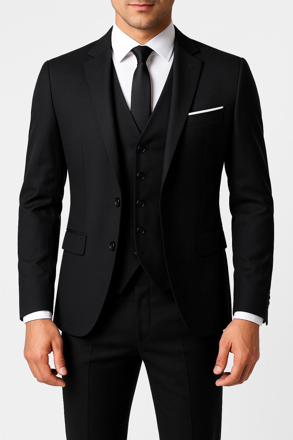 Men's 3-Piece Formal Suit Set - VibreMode