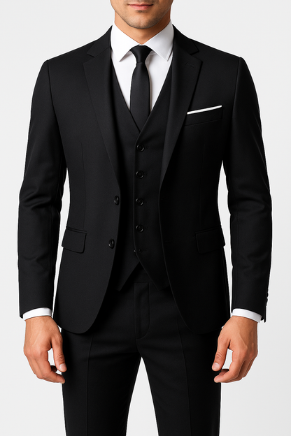 Men's 3-Piece Formal Suit Set - VibreMode