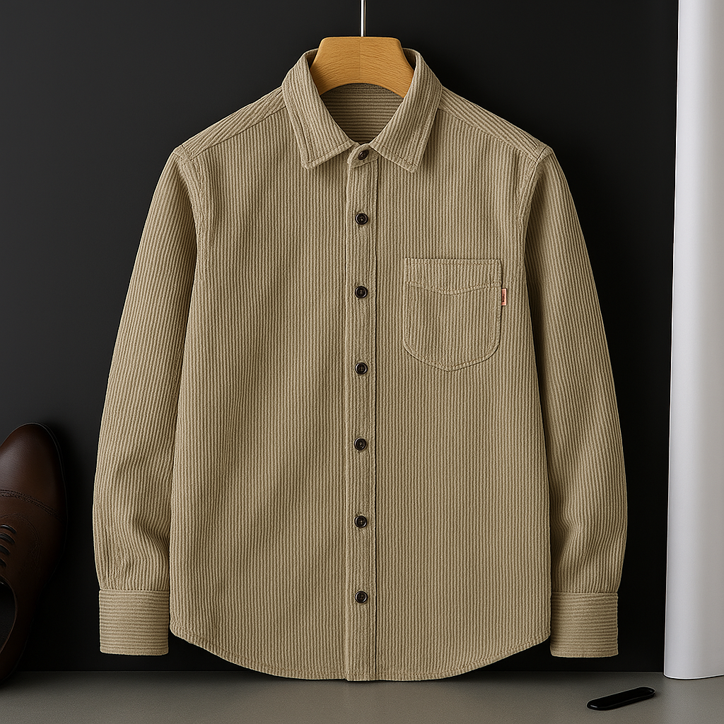Men's Corduroy Shirt - VibreMode