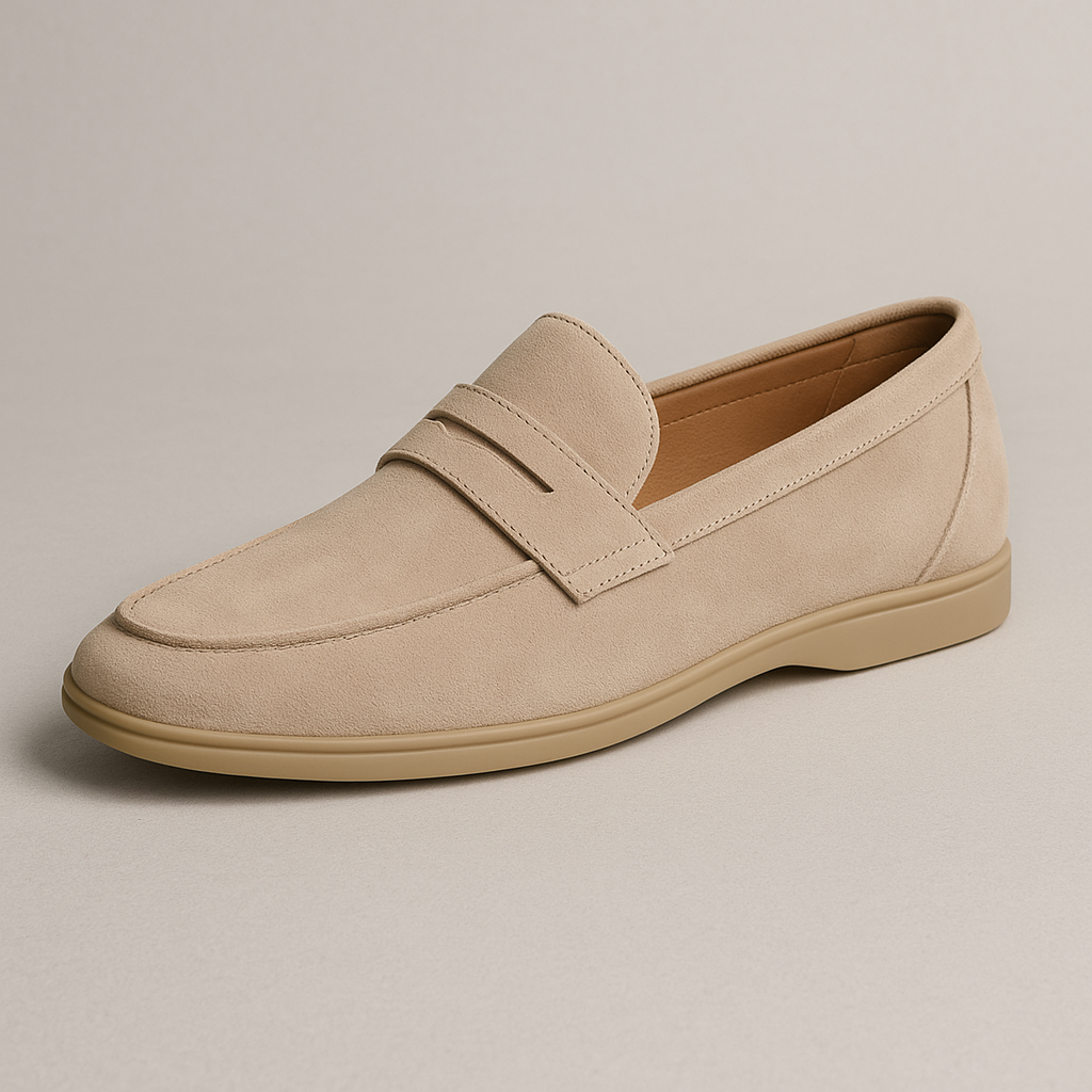 Men's Suede Slip On Loafers Comfortable