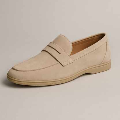 Men's Suede Slip On Loafers Comfortable