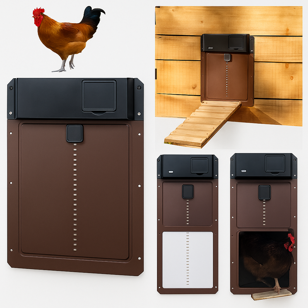 Automatic Chicken Coop Door Light Sensor Weatherproof - VibreMode