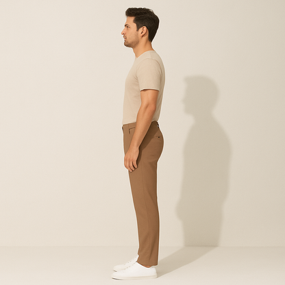 Men's Classic Chino Pants Brown