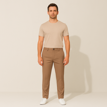 Men's Classic Chino Pants Brown