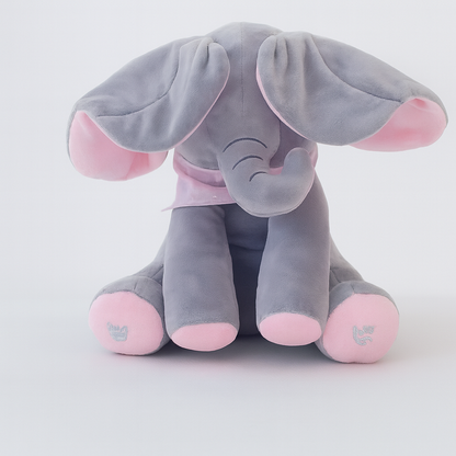 Elephant Plush Toy Peek A Boo