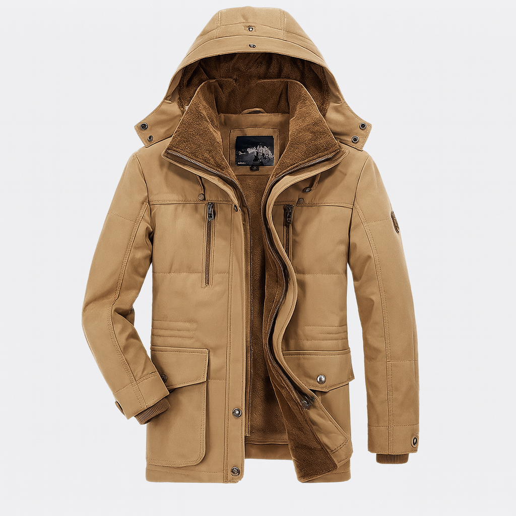 Men's Waterproof Winter Jacket Warm Breathable