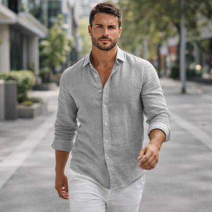 Men's Linen Casual Shirt Everyday Comfort