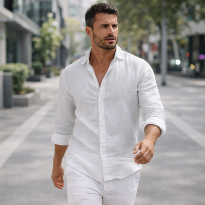 Men's Linen Casual Shirt Everyday Comfort