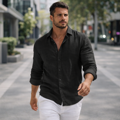 Men's Linen Casual Shirt Everyday Comfort