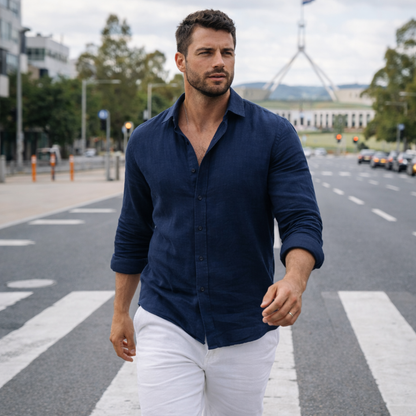 Men's Linen Casual Shirt Everyday Comfort