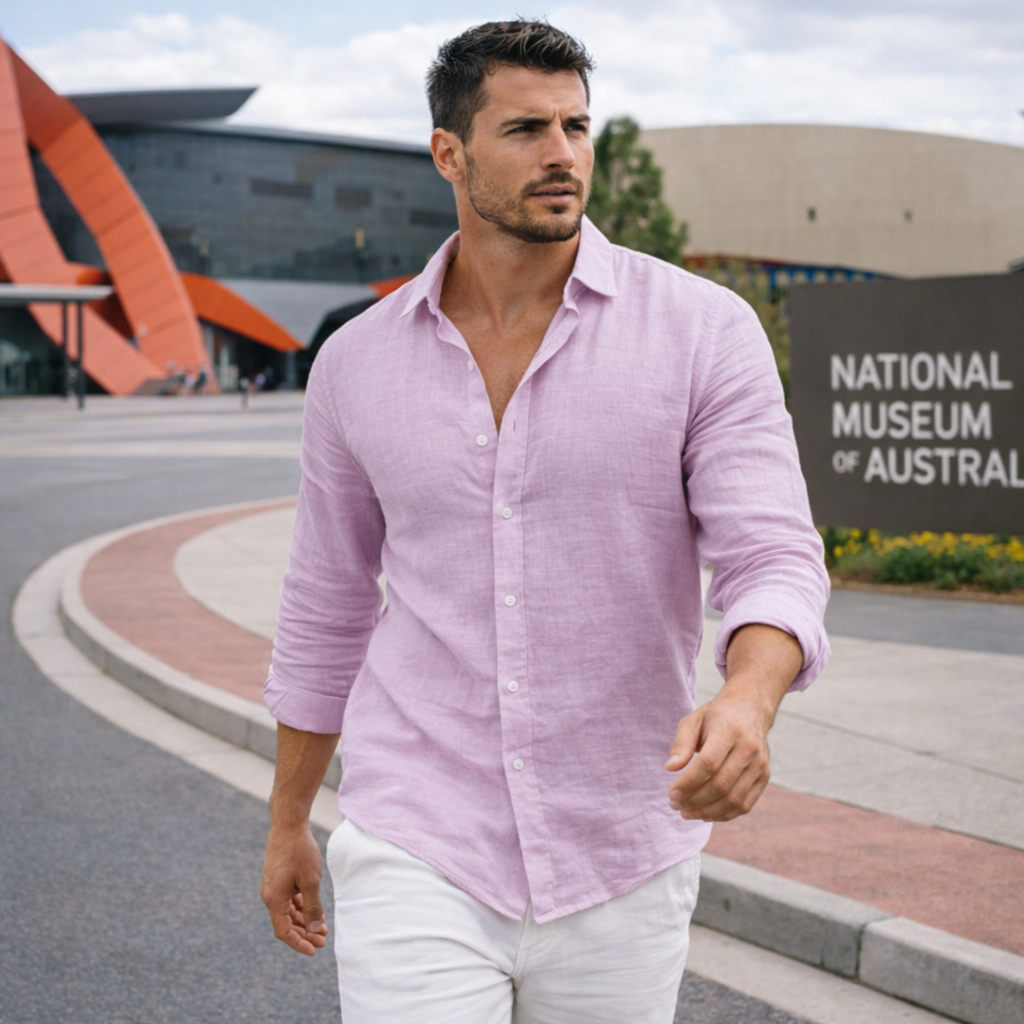 Men's Linen Casual Shirt Everyday Comfort