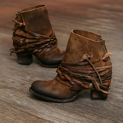 Harper | Chic Low Heel Ankle Boots for Women