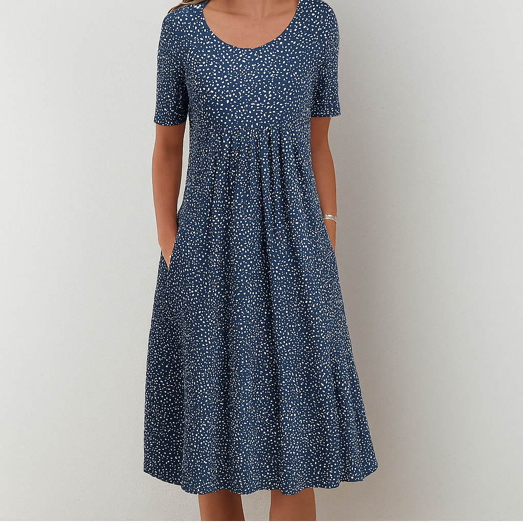 Women's Floral Ruffle Summer Dress