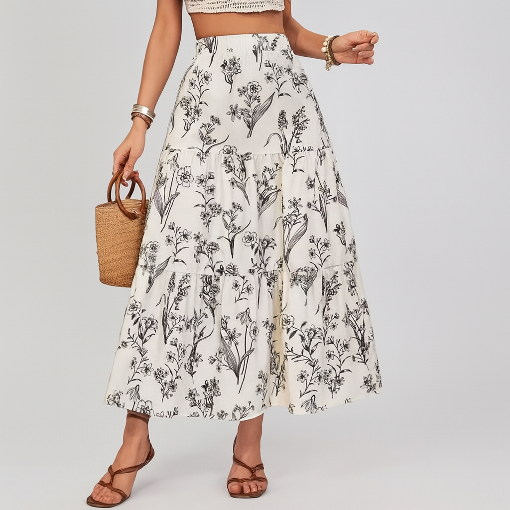 Women's Midi Skirt - VibreMode