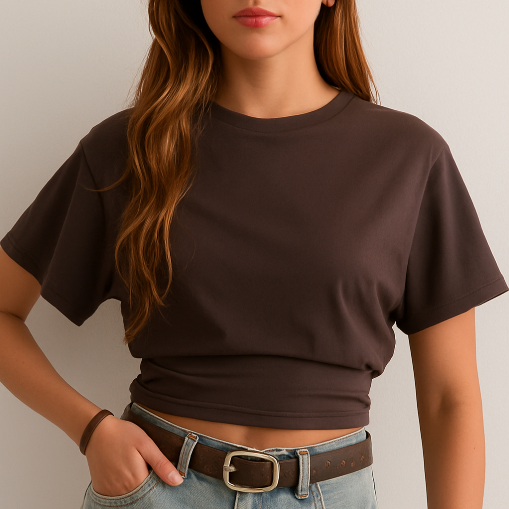 Men's Classic Round Neck Cotton T-Shirt