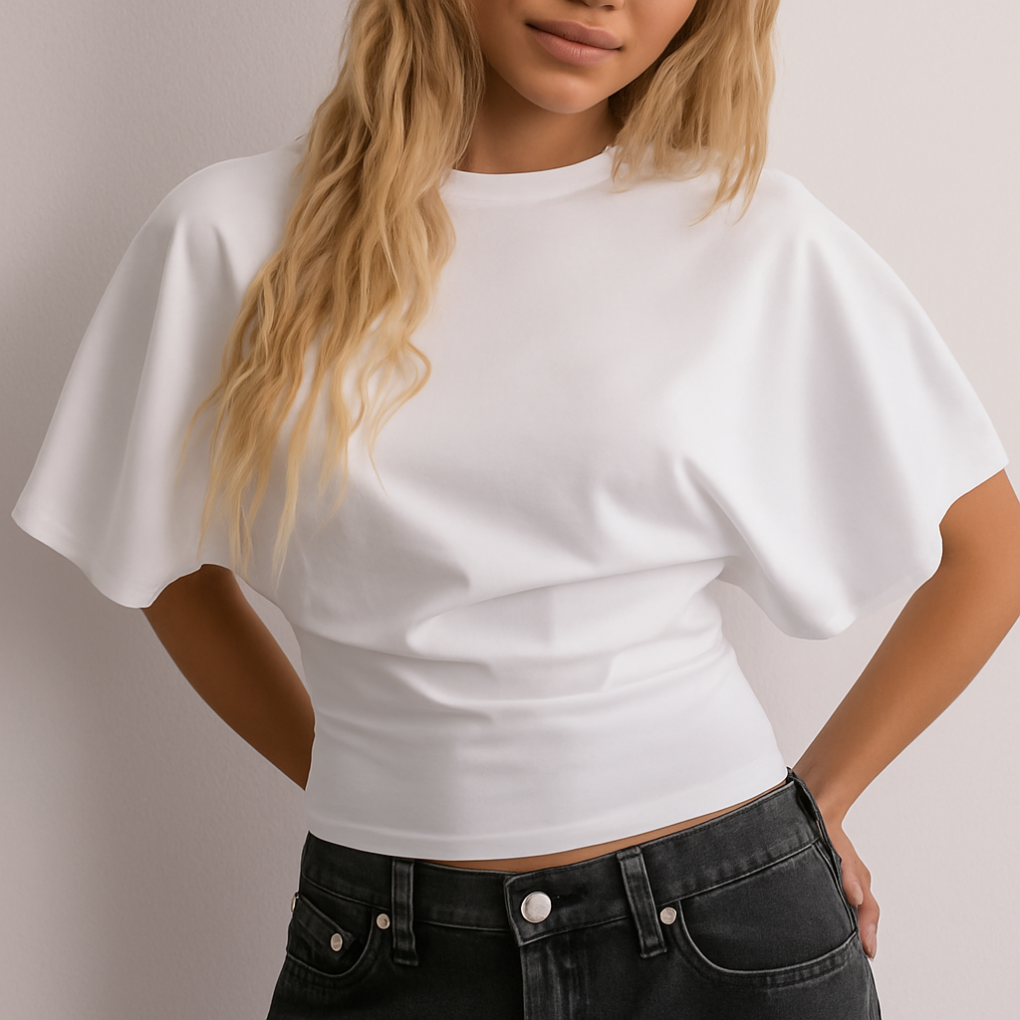Men's Classic Round Neck Cotton T-Shirt - VibreMode