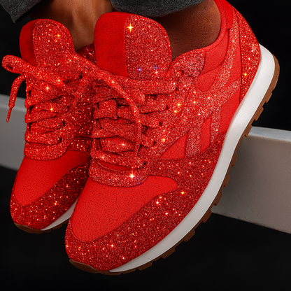 Women's Glitter Sneakers Chunky - VibreMode