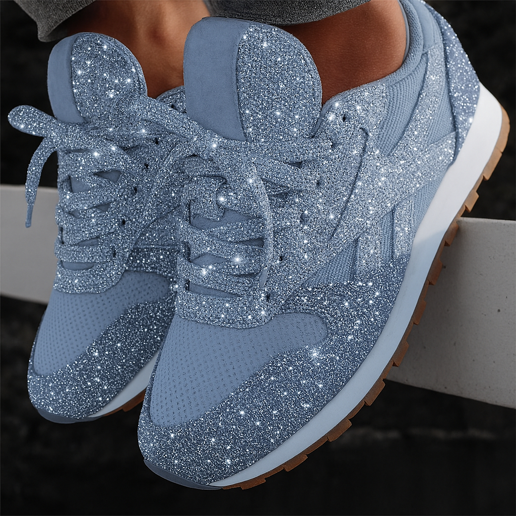 Women's Chunky Sneakers Glitter