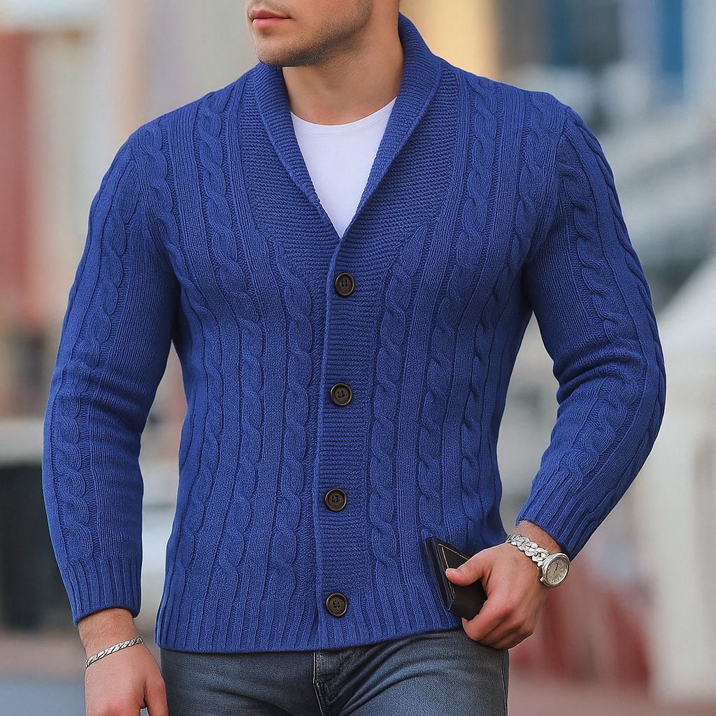 Men's Classic Knitted Cardigan