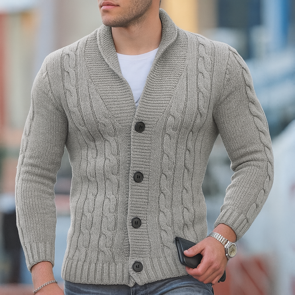 Men's Classic Knitted Cardigan