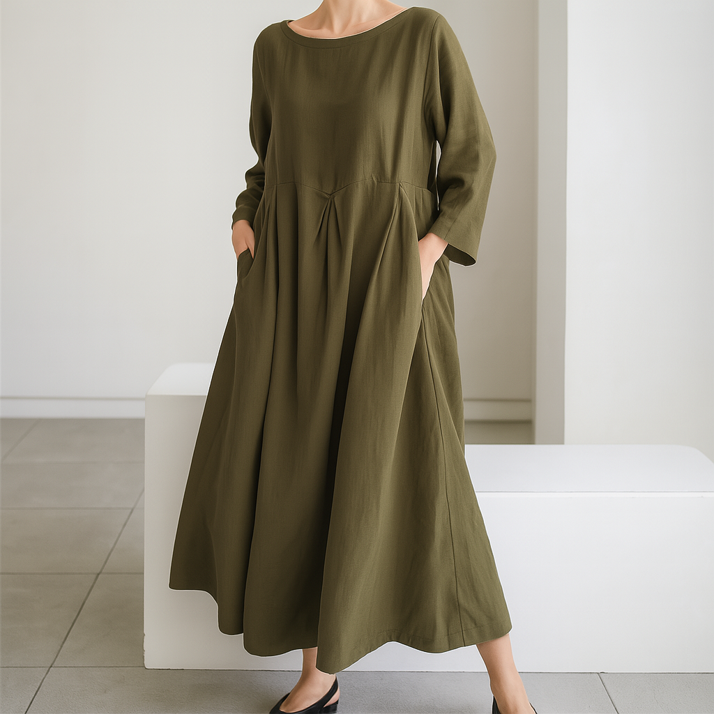 Relaxed Fit Breathable Everyday Dress - VibreMode