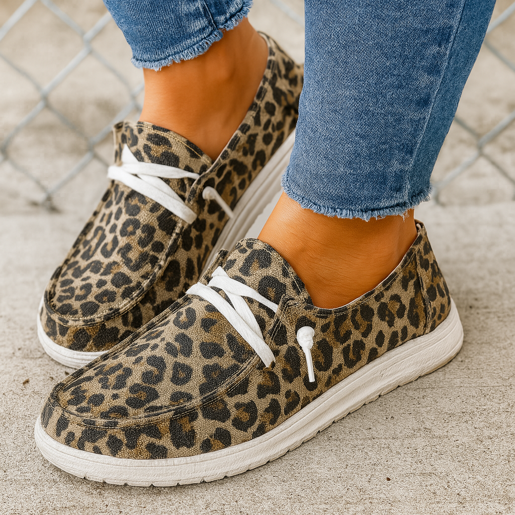 Women's Lace Up Ankle Shoes - VibreMode