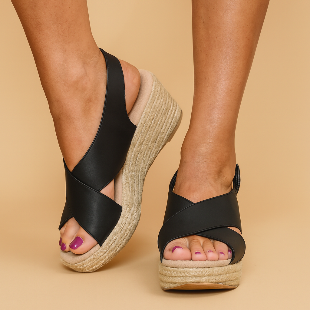 Women's Comfort Sandals Leather Brown