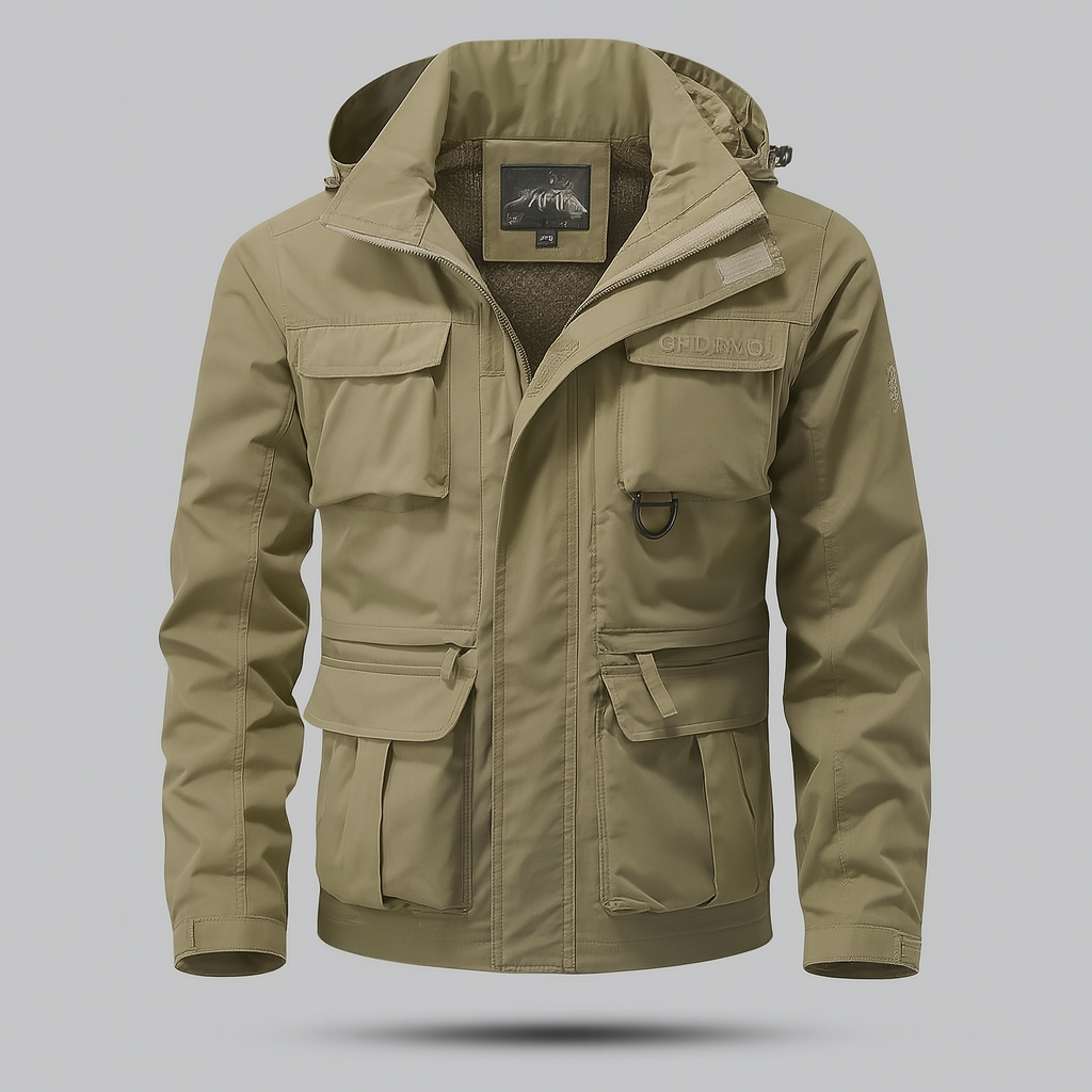 Men's Military Parka Waterproof Coat