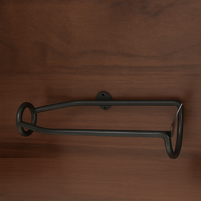 Wall Mounted Iron Wine Rack 5 Piece Set