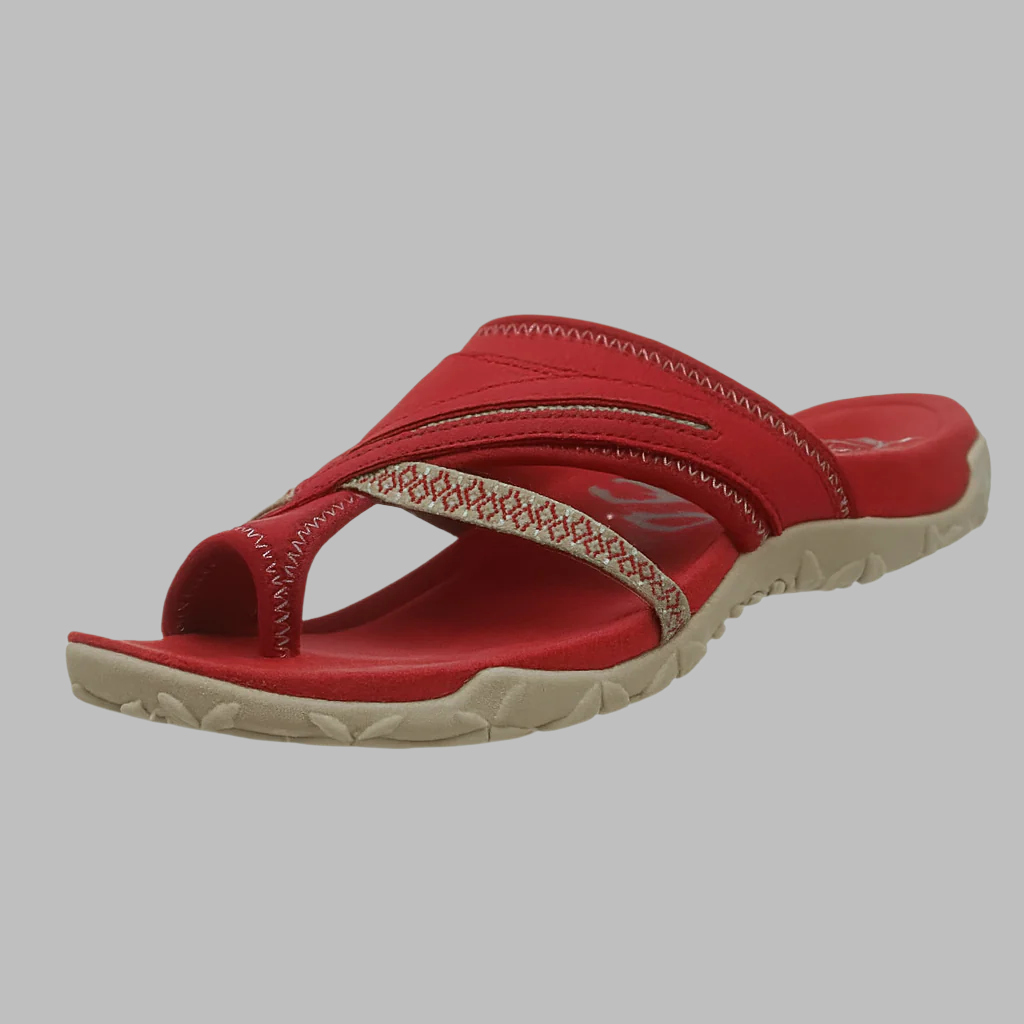 Women's Cross Strap Flip Flops Comfortable