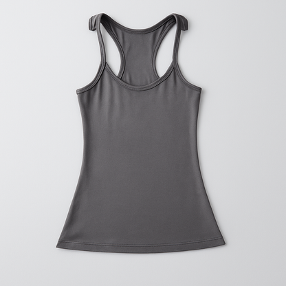 Women's Ribbed Tank Invisible Strap