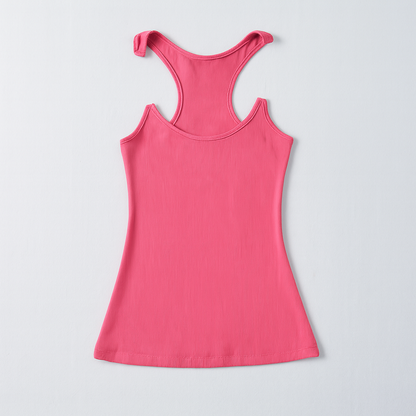 Women's Ribbed Tank Invisible Strap