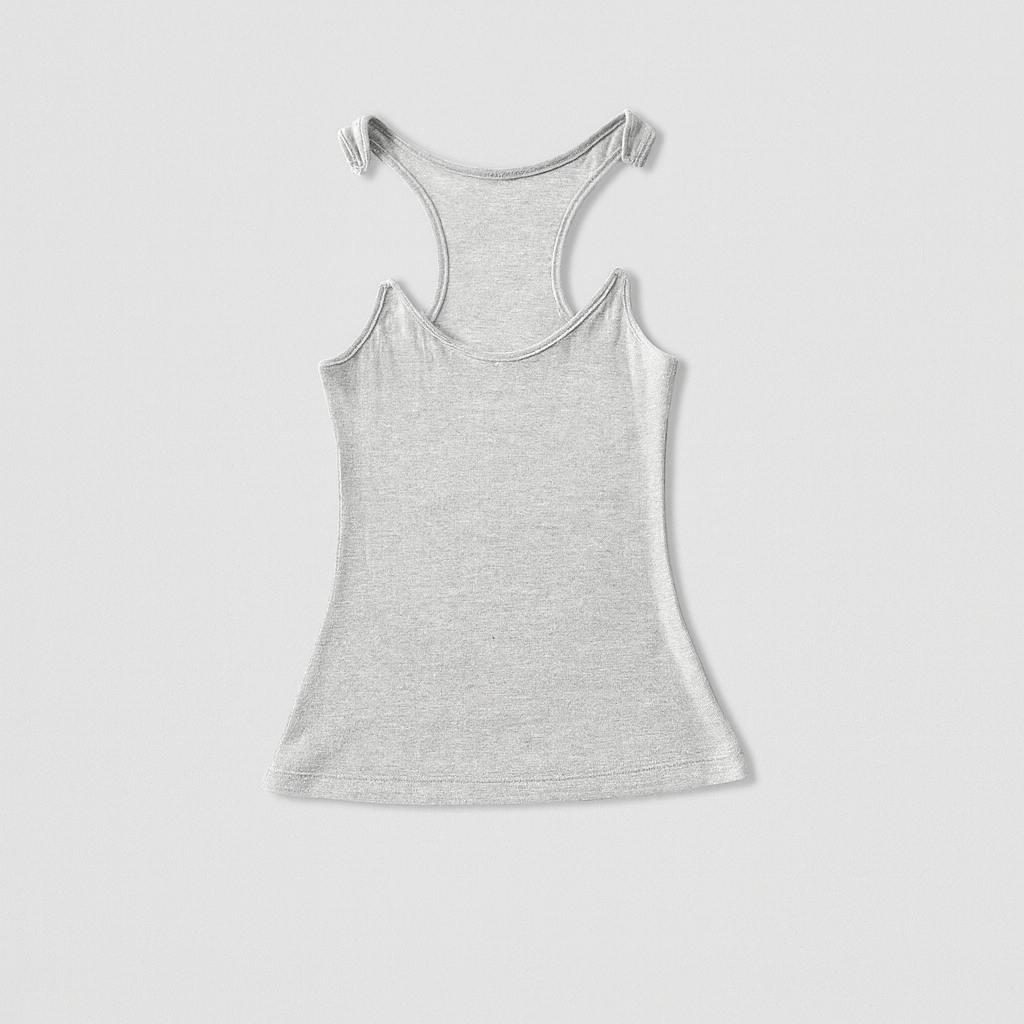 Women's Ribbed Tank Invisible Strap