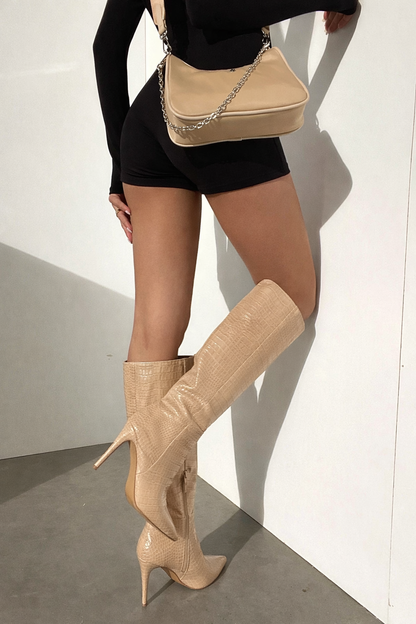 Layla | Tall Brown Leather Boots