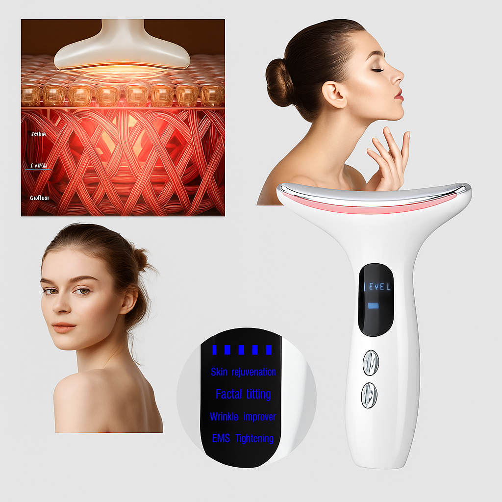 Compact Facial Skincare Device