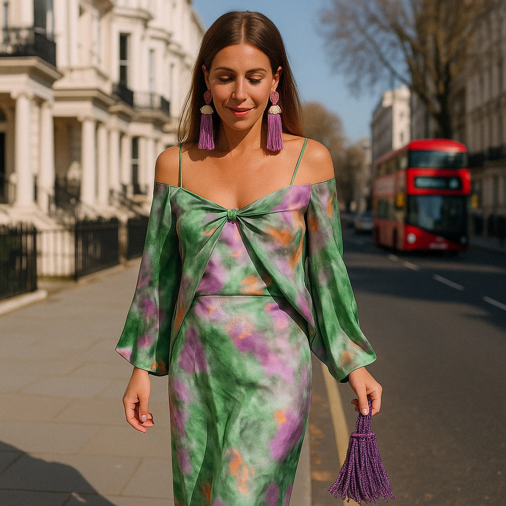 Elegant Flowing Formal Dress - VibreMode