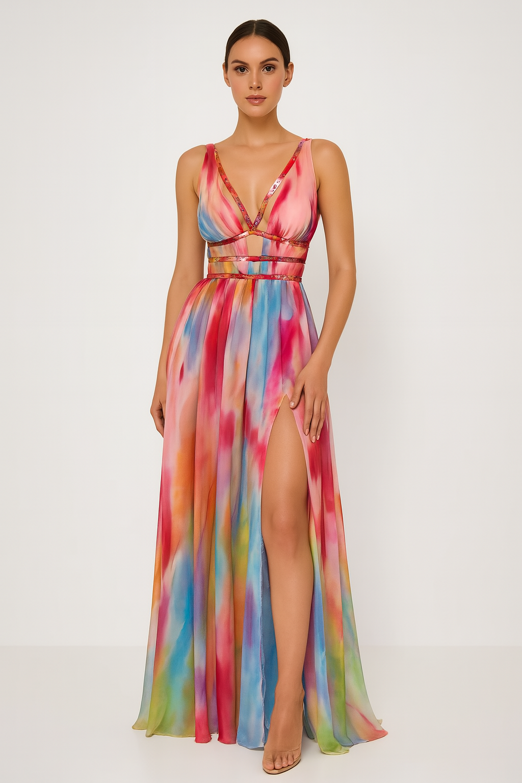 Women's Fitted Bodice Dress - VibreMode