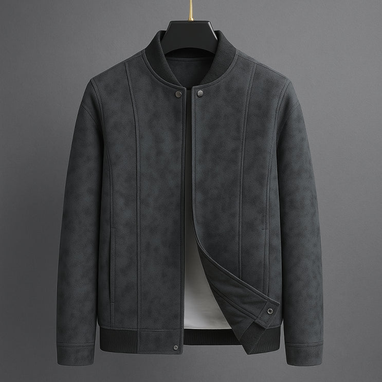Brown Genuine Leather Biker Jacket