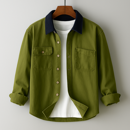 Pure Cotton Casual Shirt - VibreMode