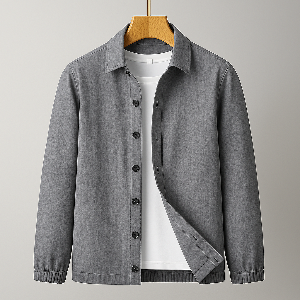 Classic Fitted Leather Jacket - VibreMode