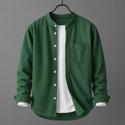 Classic Pure Cotton Button Shirt