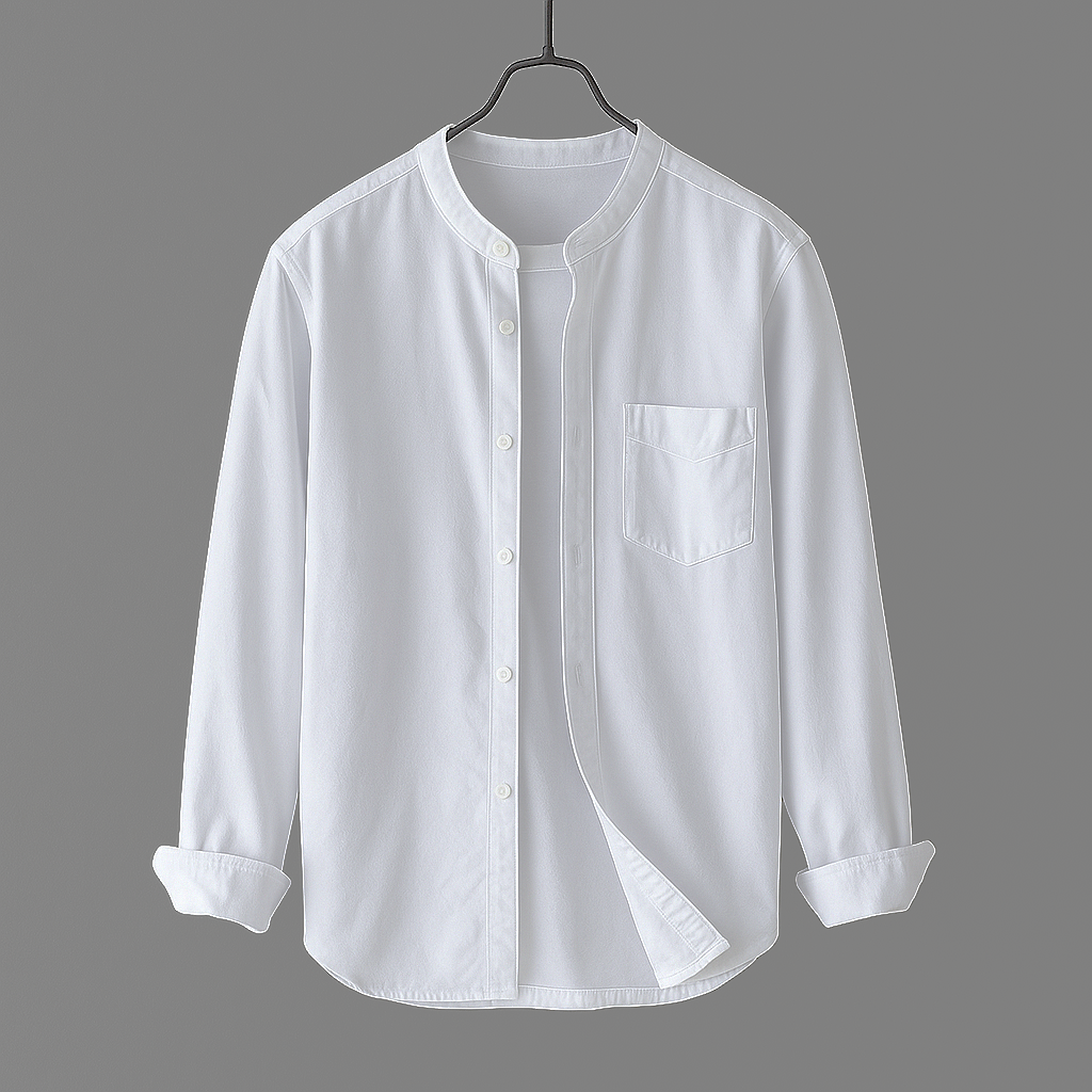 Classic Pure Cotton Button Shirt