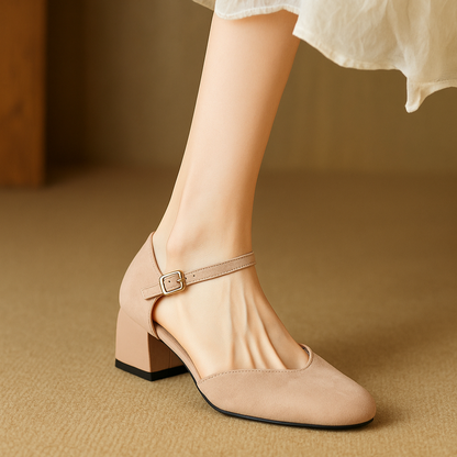 High Chunky Heel Shoes - VibreMode