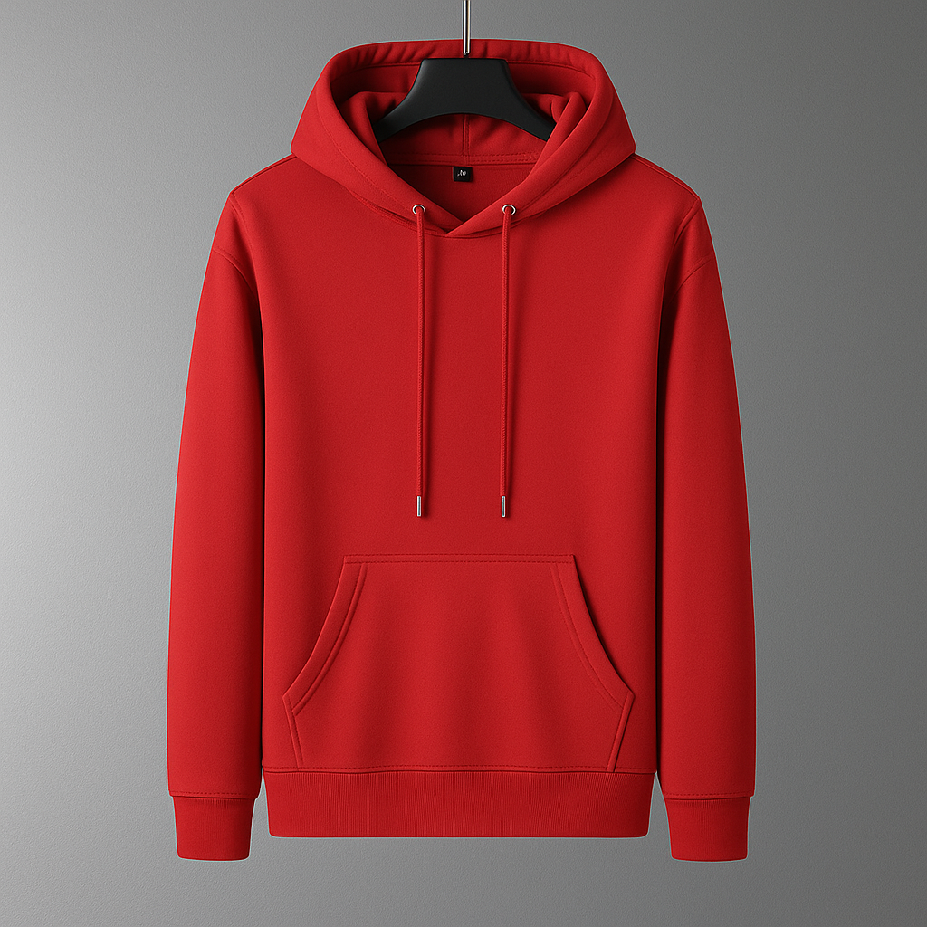 Comfy Fleece Pull Over Hoodie