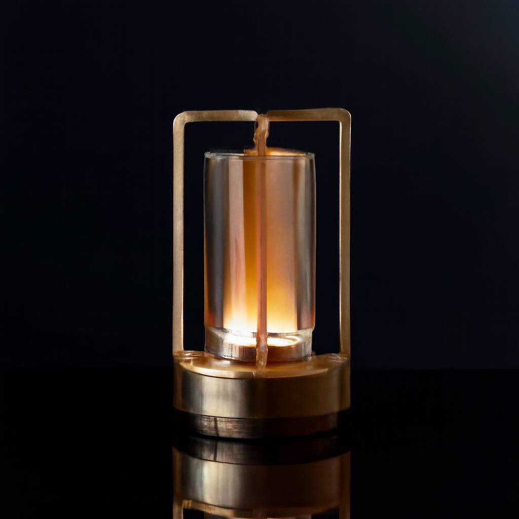 Nordic Crystal Lantern Decorative Table Light