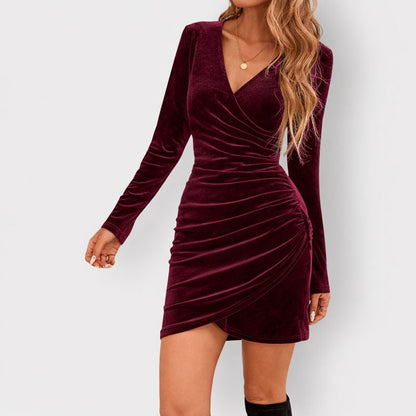 Women's Velvet Party Dress