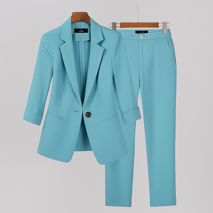 Women's Formal Blazer Suit Set Pants