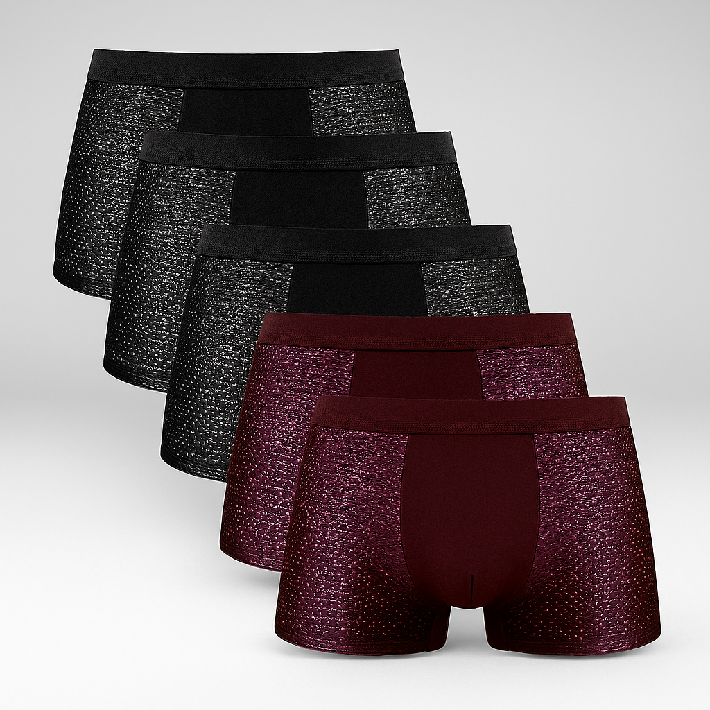 Men's Mesh Boxer Shorts 5 Pack - VibreMode